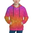 thumbnail image 1 of Easygdp Holiday Shiny Boys Hoodie Kids Sweatshirt Youth Pullover With Hood-Large, 1 of 6