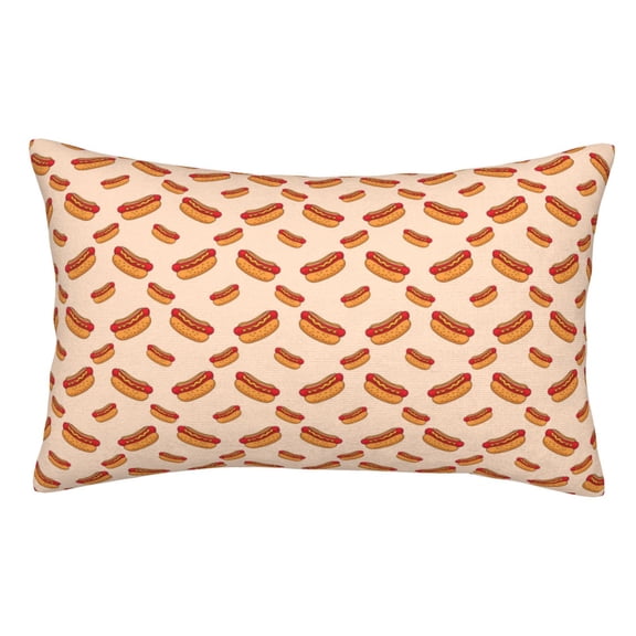 Gaeub Hot Dog 2 Printed Men's Short Pajama Pants, Lightweight Lounge & Sleep Bottoms Keep You Cool-16"x24"