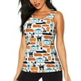 thumbnail image 1 of Easygdp Industrial Transportations Women's Workout Tank Top, Running Top, Hiking Shirt, Quick-Dry for Running, Yoga, Hiking - X-Large, 1 of 9