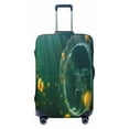 thumbnail image 1 of Easygdp Jelly Fish Double-Sided Printed Elastic Suitcase Protective Cover,Invisible Zipper, Business Trip Luggage Cases,Washable And Resistant To Falling -Large, 1 of 9