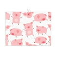 thumbnail image 1 of Easygdp Kawaii Pigs Microfiber Absorbent Dish Drying Pad,Kitchen Drying Mat,Can Be Hung, Strong Water Absorption Capacity,Quick Drying, 1 of 9