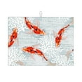 thumbnail image 1 of Easygdp Koi Fish Corals,Spring Summer Microfiber Absorbent Dish Drying Pad,Kitchen Drying Mat,Can Be Hung, Strong Water Absorption Capacity,Quick Drying, 1 of 9