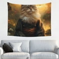 thumbnail image 1 of Easygdp Lakeside Flower Field Cat Tapestrys Boutique Decor Wall Hanging for Living Room Bedroom Office Decor 29x37in, 1 of 8