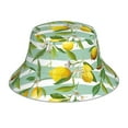 thumbnail image 1 of Easygdp Lemon Double-Sided Reflective Fisherman Hat for Outdoor and Night Walking, Unisex, 1 of 9