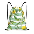 thumbnail image 1 of Easygdp Lemon Drawstring Backpack, Beach Sackpack, Travel Sackpack Lightweight for Sports, Gym, Travel, Swimming -, 1 of 9