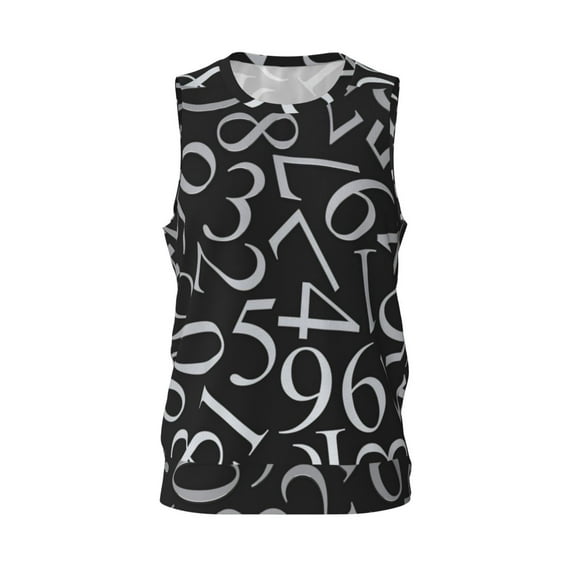 Easygdp Lemon Men's Mesh Basketball Jersey Quick Drying Sleeveless Shirts Fitted Muscle Tank Tops Sport Round Neck T-Shirt - 4X-Large