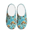 thumbnail image 1 of Easygdp Lovely Sea Otters Slippers for Women Mens Winter Warm Home Slippers Plush Slip on House Slippers for Indoor Outdoor Shoes-37/38, 1 of 7