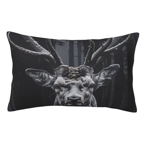 Gaeub Majestic Forest Stag Printed Men's Short Pajama Pants, Lightweight Lounge & Sleep Bottoms Keep You Cool-20"x30"