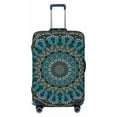 thumbnail image 1 of Easygdp Mandala Print Elastic and Washable Suitcase Protective Cover with Hidden Zipper Fits 18-32 inch Luggage -Small, 1 of 9