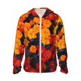 thumbnail image 1 of Easygdp Marigold Flowers In Different Colors Lightweight Long Sleeve Sun Shirt Sports long-Sleeved Sun Protective Clothing, Quick Drying Breathable-3X-Large, 1 of 7