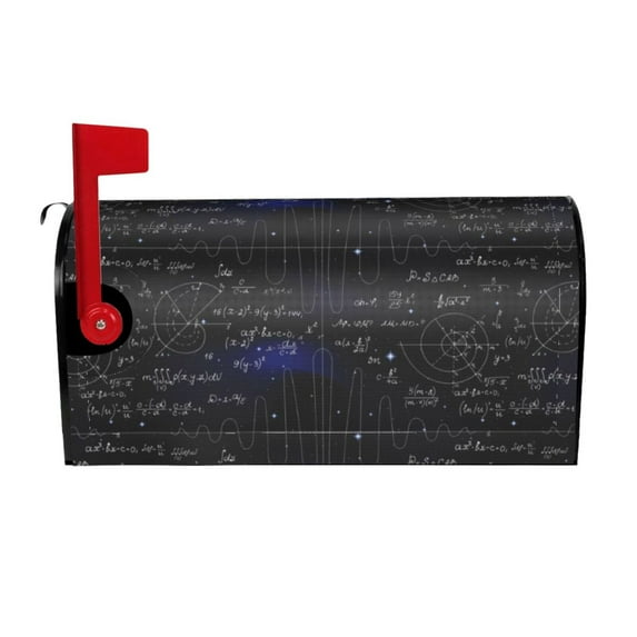 Easygdp Mathematica Science Mailbox Covers Garden Outdoor Yard Outside Farmhouse Home Decor 21x18 in& 25.5x21 in-21x18 in