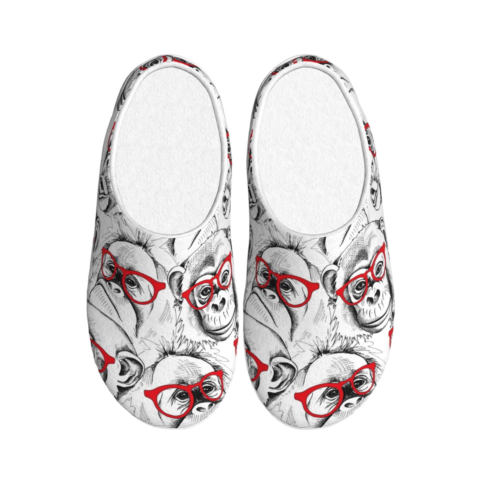 mens monkey slippers