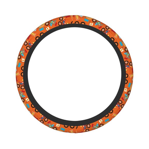 Easygdp Monster Truck Elastic Steering Wheel Cover, Auto Accessories, Fit Suvs, Vans,Cars, Trucks -15 inch