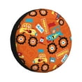 thumbnail image 1 of Easygdp Monster Truck Wheel Sun Guard, Spare Tire Cover,Universal Trailer Suv Truck Camper Travel,Easy To Install And Remove -17 Inch, 1 of 9
