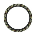 thumbnail image 1 of Easygdp Multicolored Butterflies Elastic Steering Wheel Cover, Auto Accessories, Fit Suvs, Vans,Cars, Trucks -15 inch, 1 of 8