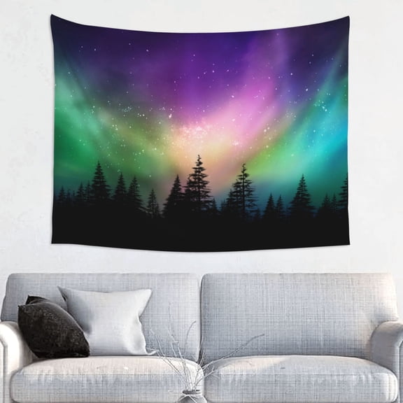 Easygdp Northern Lights Tapestrys Boutique Decor Wall Hanging for Living Room Bedroom Office Decor 29x37in