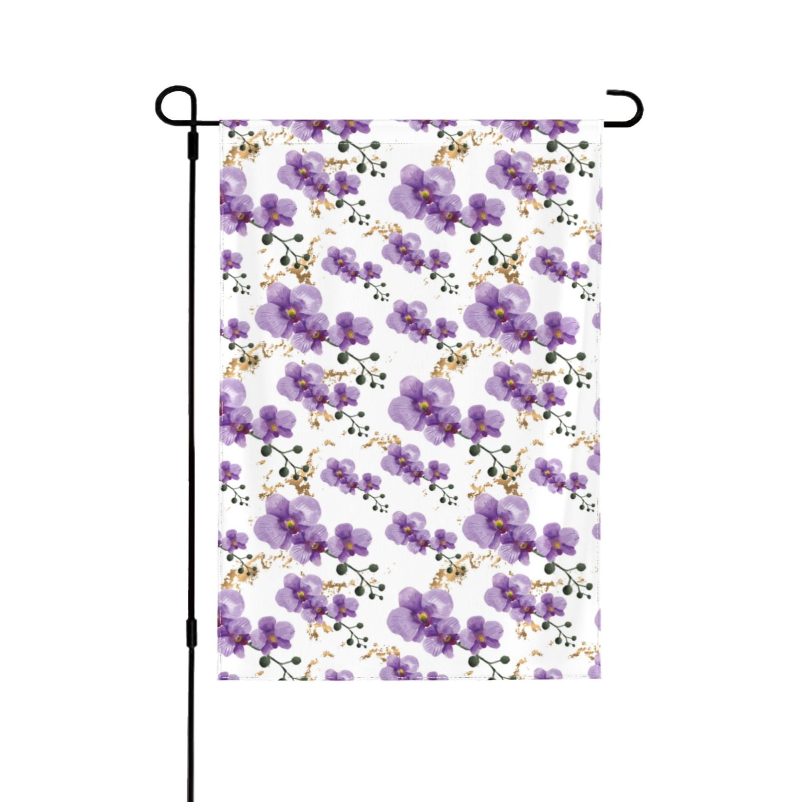 Fancy Orange - Feather Directions Garden Flag 28''x40'' (Two Sides Printing)