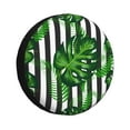 thumbnail image 1 of Easygdp Palm Greenery Wheel Sun Guard, Spare Tire Cover,Universal Trailer Suv Truck Camper Travel,Easy To Install And Remove -14 Inch, 1 of 9