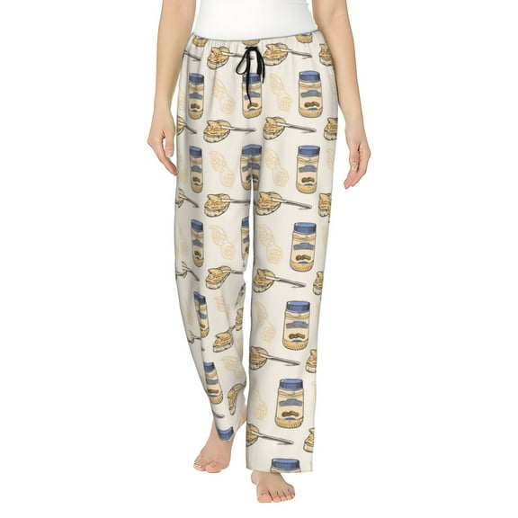 Easygdp Peanuts Women's Drawstring Pajama Pants | Lounge Joggers Sweatpants | Comfy Sleepwear | Yoga Pants-Small