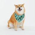 Easygdp Pineapple Sea Turtle Dog Bandanas ,Triangle Reversible Pet