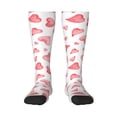 thumbnail image 1 of Easygdp Pink Hearts Fashionable Adult Sockings&Sports Sockings&Breathable Sockings, Non-Pilling,Contrasting Color Design, 1 of 9