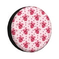 thumbnail image 1 of Easygdp Pink gift with ribbon Wheel Cover,Spare Tire Cover,4-17in Spare Tire Cover Universal Fit for Trailer, Car, Truck, SUV, Jeep-16 inch, 1 of 6