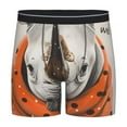 thumbnail image 1 of Easygdp Polka Dot Rhino Welcome Men's Boxer Briefs Men’s Underwear Boxer Briefs for Men, 1 of 7