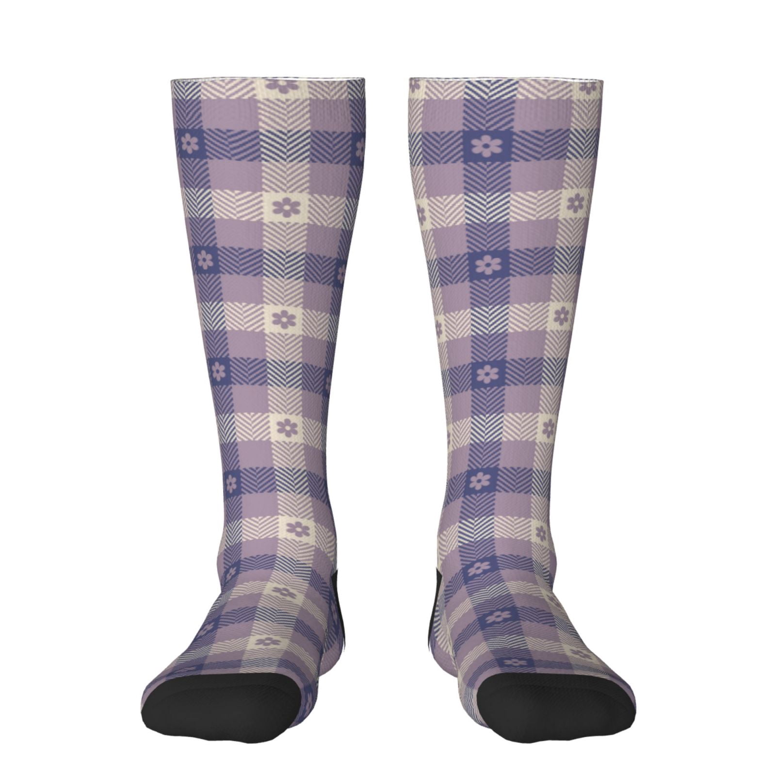 Sport Socks with Purple Logo (2 pairs)