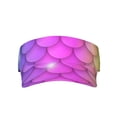 thumbnail image 1 of Easygdp Rainbow Scales2 Stretchy Visor - Unisex Visor Hat for Men and Women, UPF 50 Sun Protection Visor, Ultra-Light, 1 of 8