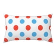 thumbnail image 1 of Easygdp Red Blue Polka Dots Envelope Closure Pillowcase - 20x36in, Queen Pillowcase, Breathable, Stain-Resistant, Wrinkle-Free, 1 of 9
