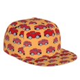 thumbnail image 1 of Easygdp Red Cars Baseball Cap with Adjustable Flat Suitable for Head Circumference 22.4-23.6 in, 1 of 9