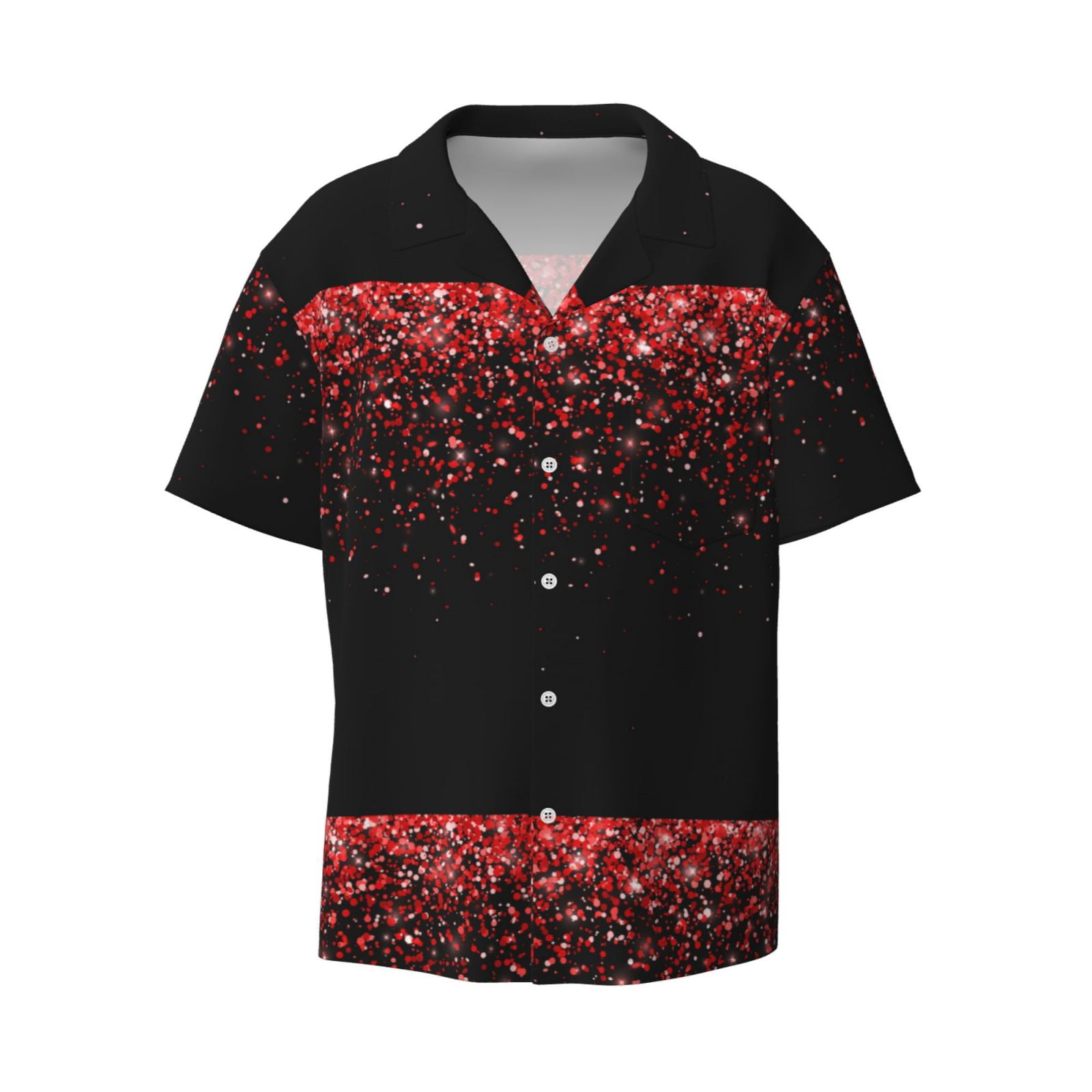 Easygdp Red Glitter Men