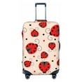 thumbnail image 1 of Easygdp Red Ladybug Print Elastic and Washable Suitcase Protective Cover with Hidden Zipper Fits 18-32 inch Luggage -Medium, 1 of 9