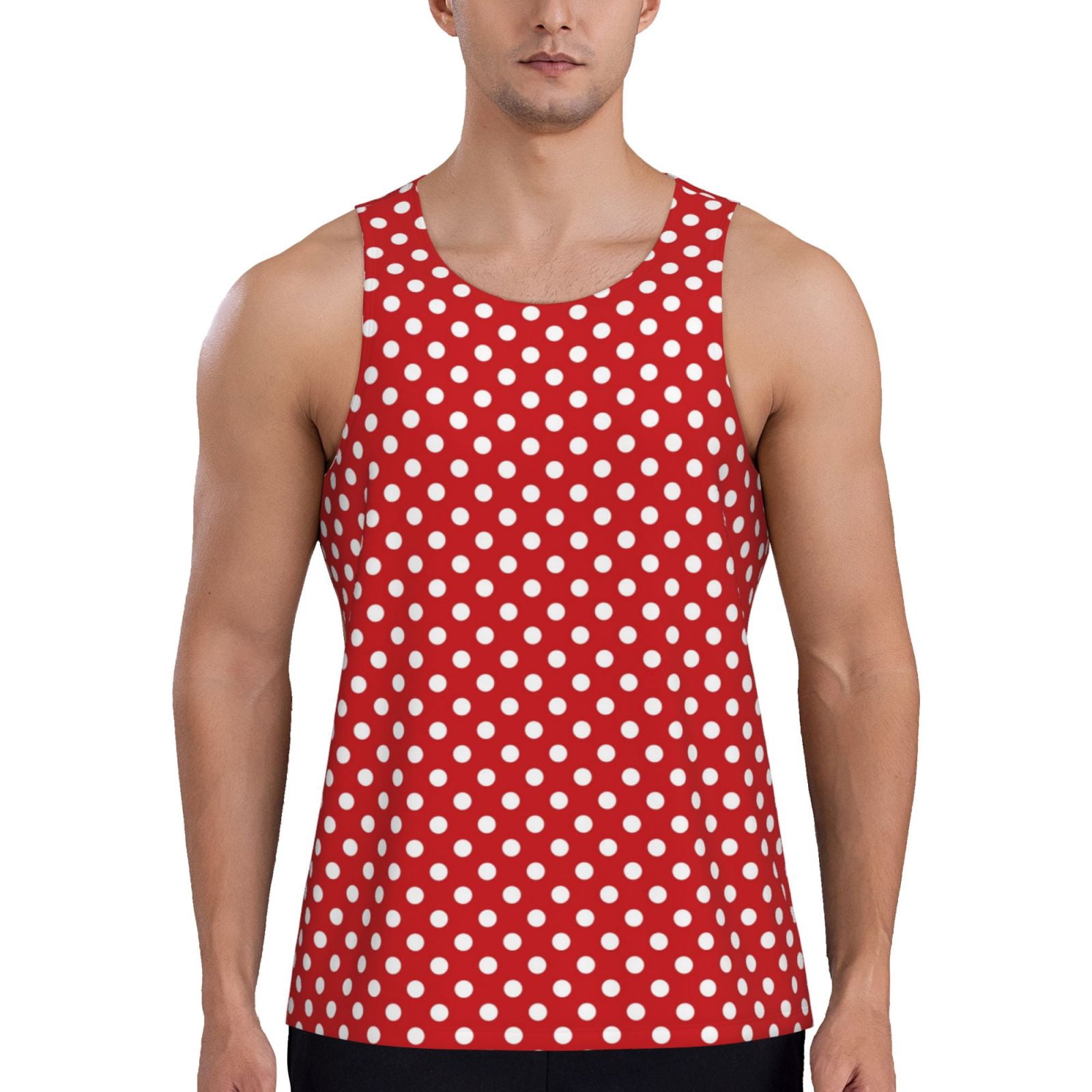 polka dot vest top