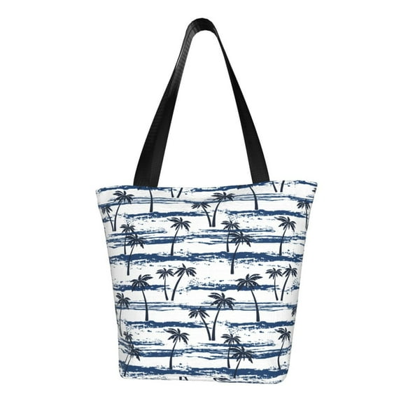 Easygdp Retro Coconut Tree Shoulder Bags for Women,Crossbody Bags Shoulder Purse Handbag for Women