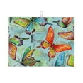 thumbnail image 1 of Easygdp Retro Seamless Flying Butterflies Microfiber Absorbent Dish Drying Pad,Kitchen Drying Mat,Can Be Hung, Strong Water Absorption Capacity,Quick Drying, 1 of 9