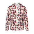 thumbnail image 1 of Easygdp Rocket Pattern Lightweight Long Sleeve Sun Shirt Sports long-Sleeved Sun Protective Clothing, Quick Drying Breathable - Small, 1 of 9