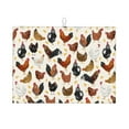 thumbnail image 1 of Easygdp Roosters And Chickens Microfiber Absorbent Dish Drying Pad,Kitchen Drying Mat,Can Be Hung, Strong Water Absorption Capacity,Quick Drying, 1 of 9