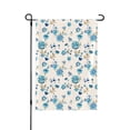 thumbnail image 1 of Easygdp Rose Flowers Garden Flag Yard Flag Welcome Flag, Double-Sided, Weather Resistant for Outdoor Decor - 12.5"x18", 1 of 1