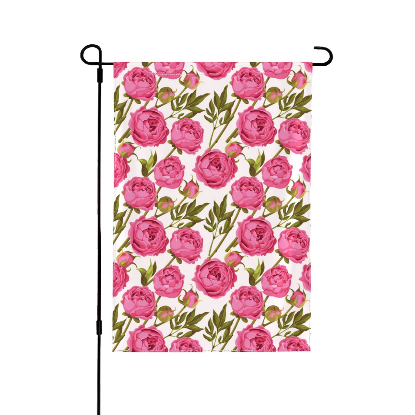 Fancy Orange - A feather for Each Garden Flag 28''x40'' (Two Sides Printing)