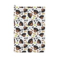 thumbnail image 1 of Easygdp Rottweiler Golf Towel 24x16in for Men and Women with Carabiner Clip for Easy Attachment, 1 of 8