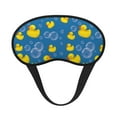 Easygdp Rubber Duck Sleep Mask Silk Eye Mask for Sleeping Blackout for