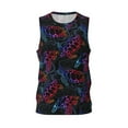 thumbnail image 1 of Easygdp Sea Turtle Men's Mesh Basketball Jersey Quick Drying Sleeveless Shirts Fitted Muscle Tank Tops Sport Round Neck T-Shirt - Medium, 1 of 9