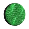 thumbnail image 1 of Easygdp Shiny round green sequins Wheel Cover,Spare Tire Cover,4-17in Spare Tire Cover Universal Fit for Trailer, Car, Truck, SUV, Jeep-16 inch, 1 of 6