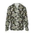 thumbnail image 1 of Easygdp Skull with Dollar Lightweight Long Sleeve Sun Shirt Sports long-Sleeved Sun Protective Clothing, Quick Drying Breathable - X-Large, 1 of 9