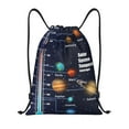 thumbnail image 1 of Easygdp Solar System Drawstring Backpack, Beach Sackpack, Travel Sackpack Lightweight for Sports, Gym, Travel, Swimming - Small, 1 of 9