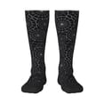 thumbnail image 1 of Easygdp Spider Web Black Soccer Socks Sport Knee High Socks Calf Compression Athletic Socks for Men and Women, 1 of 9