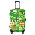 thumbnail image 1 of Easygdp St Patrick'S Day6 Double-Sided Printed Elastic Suitcase Protective Cover,Invisible Zipper, Business Trip Luggage Cases,Washable And Resistant To Falling -X-Large, 1 of 9