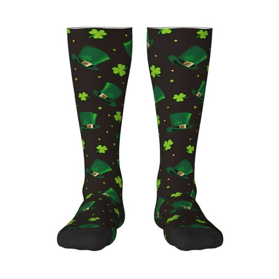 Easygdp St. Patrick'S Day8 Fashionable Adult Sockings&Sports Sockings&Breathable Sockings, Non-Pilling,Contrasting Color Design