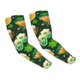 thumbnail image 1 of Easygdp St Patrick's Day10 Adult Ice Silk Sunscreen Arm Cover with Thumbhole, Cooling Compression Arm Cover for Cycling, 1 of 8